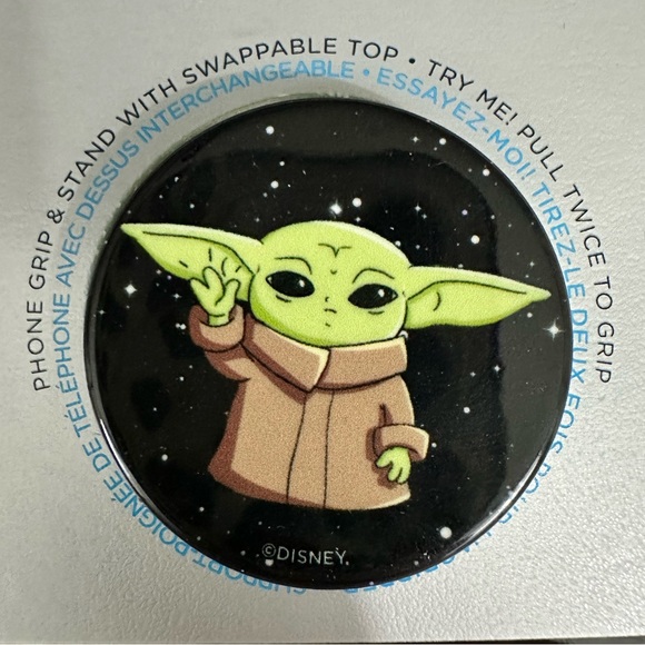 Popsocket - Baby Yoda - Popgrip - Swappable NWT - Picture 2 of 3